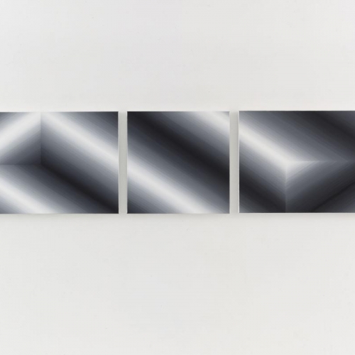 Untitled # 259 / Oilpaint on canvas / 60 x 255 cm triptych / 2014