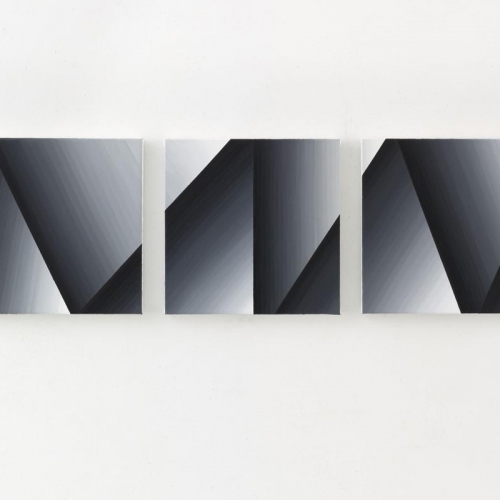 Untitled # 260 / Oilpaint on canvas / 60 x 255 cm triptych / 2014