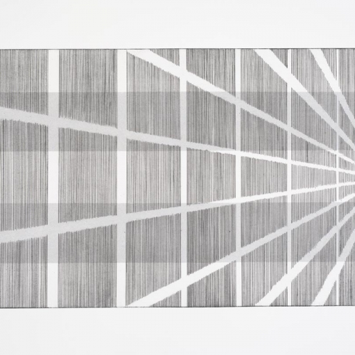 Untitled # 0142 / Etching on paper / 50 x 70 cm / 2012