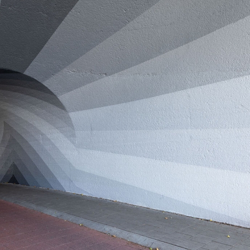 Mural / Public space / Bicycle tunnel Hezelpoort / Nijmegen / 2020