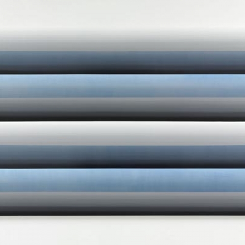 Zonder Titel # 184 / Olieverf en lakken op paneel / 120 x 180 cm / 2008 / Collectie Waterschap De Brabantse Delta