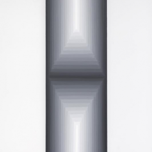 Zonder titel # 291 / Olieverf op doek / 90 x 30 cm/ 2019