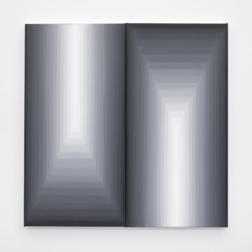 Zonder titel # 294 / Olieverf op doek / 60 x 60 cm/ 2019