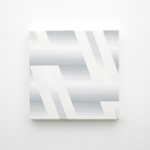 Zonder titel # 326 / Olieverf en acryl op doek / 30 x 30 cm / 2022 / / Particulieren collectie