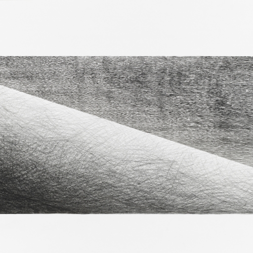 Zonder titel # 0178 / Houtdruk en tekening op papier / 50 x 70 cm / 2015
