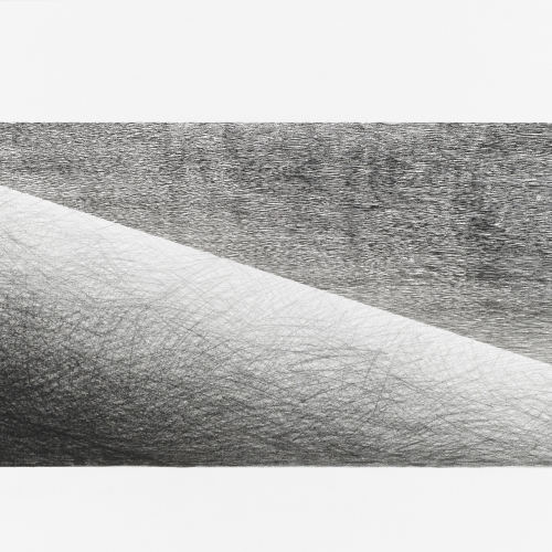 Zonder titel # 0178 / Houtdruk en tekening op papier / 50 x 70 cm / 2015