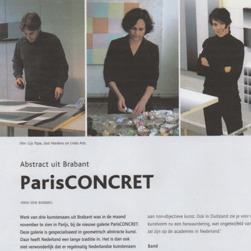 Abstract uit Brabant / parisCONCRET