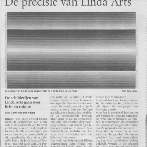 De Precisie van Linda Arts